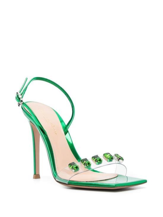  지안비토로시 힐/펌프스 G3221515RICPLMTRGR TRASP GREEN - GIANVITO ROSSI