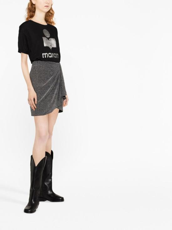  이자벨마랑에뚜왈 반팔 티셔츠 TS0004FAA1N10E01BK BLACK - ISABEL MARANT ETOILE