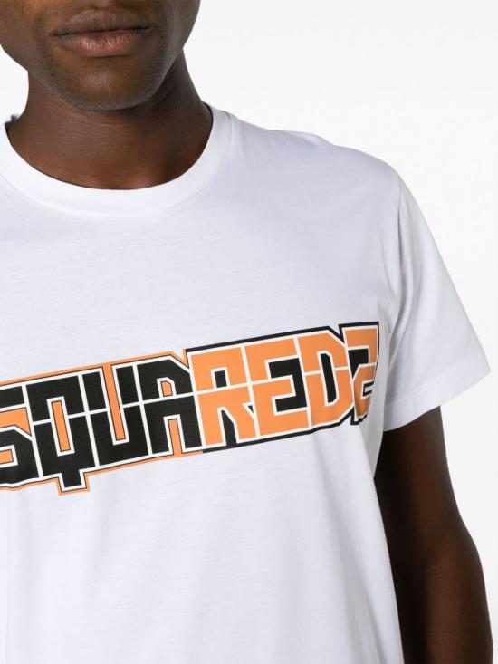  디스퀘어드2 반팔 티셔츠 S71GD1303S23009100 WHITE - DSQUARED2