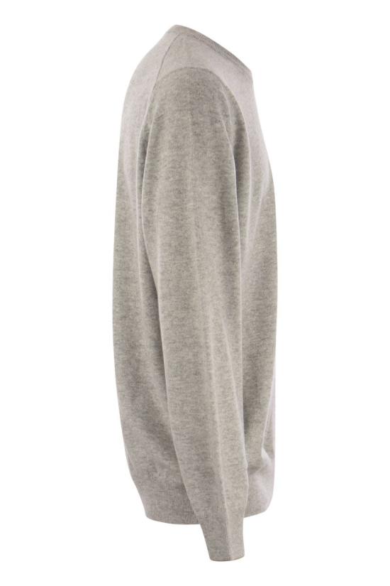  브루넬로 쿠치넬리 스웨터 M2200100 CK773 GREY - BRUNELLO CUCINELLI