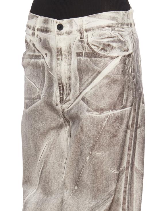  노스트라싼티시마 스트레이트 팬츠 GWOMP01 WHITE - NOSTRASANTISSIMA