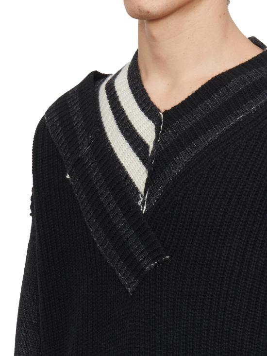  이자벨베네나토 스웨터 GUK94F23BLHGRFT BLACK - ISABEL BENENATO