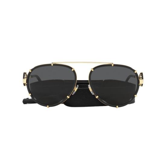 베르사체 선글라스 VE2232 143887 Black - VERSACE