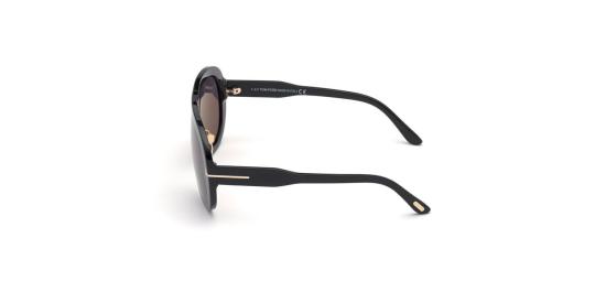  톰포드 선글라스 FT0836 01A Shiny Black - TOMFORD