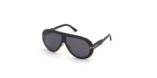  톰포드 선글라스 FT0836 01A Shiny Black - TOMFORD