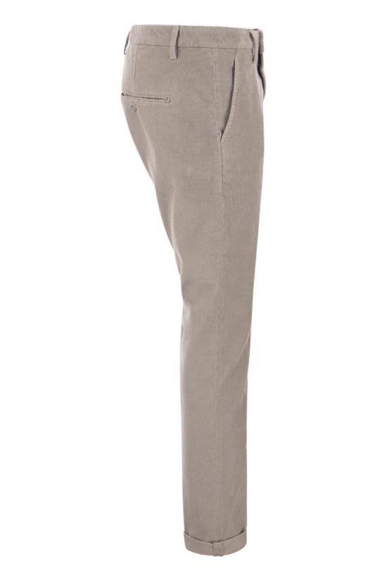  돈답 스트레이트 팬츠 UP235VS0028XTRTDU 904 LIGHT GREY - DONDUP