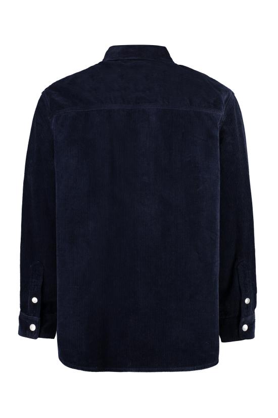  이자벨마랑 긴팔 셔츠 23ACH0089HAA3G34H 30FN blue - ISABEL MARANT