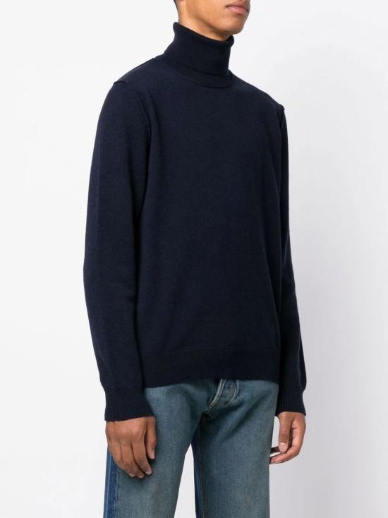  마르지엘라 터틀넥 SI1HA0010S17783 511 blue - MAISON MARGIELA