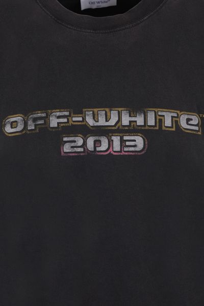  오프화이트 반팔 티셔츠 OMAA027F23JER006 1084 black - OFF WHITE