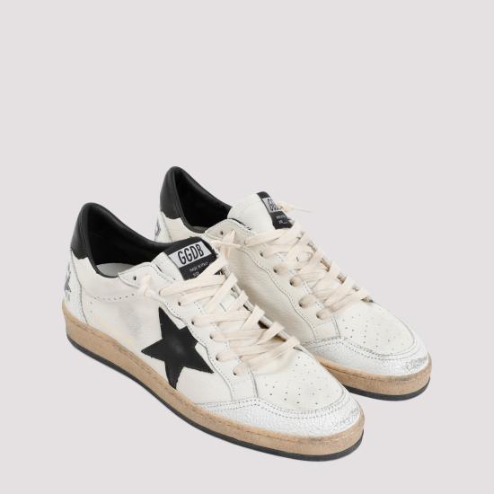 26FW 골든구스 볼스타 레더 스타 스니커즈 GMF00117F003771 10283 WHITE - GOLDEN GOOSE