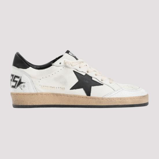 26FW 골든구스 볼스타 레더 스타 스니커즈 GMF00117F003771 10283 WHITE - GOLDEN GOOSE