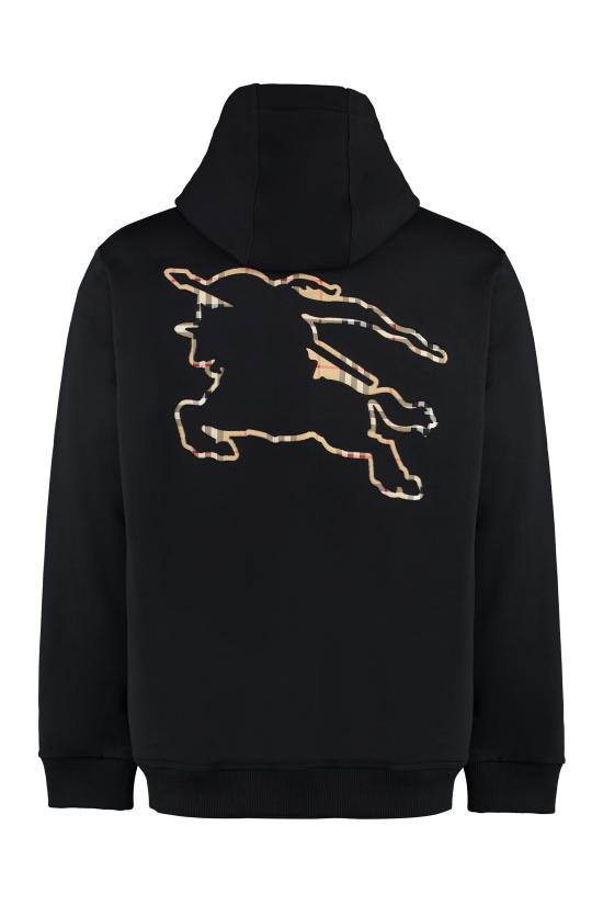  버버리 후드 티셔츠 8072713121044 A1189 black - BURBERRY