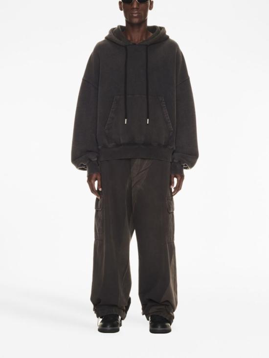  오프화이트 후드 티셔츠 OMBB118F23FLE008 1084 grey - OFF WHITE