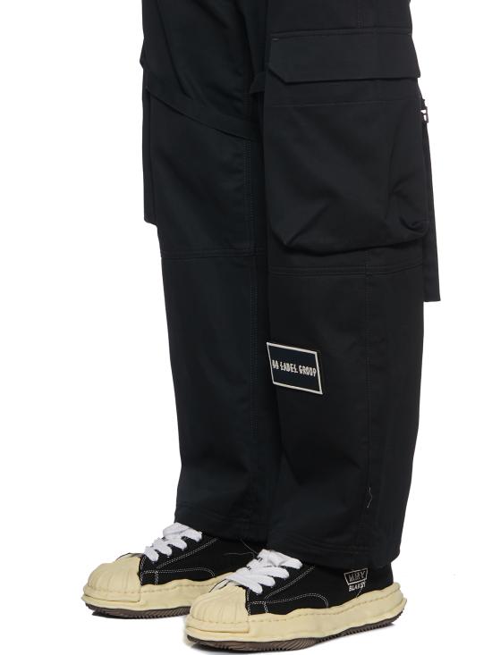  44레이블 스트레이트 팬츠 GB0030360FA254099 BLACK - 44 LABEL