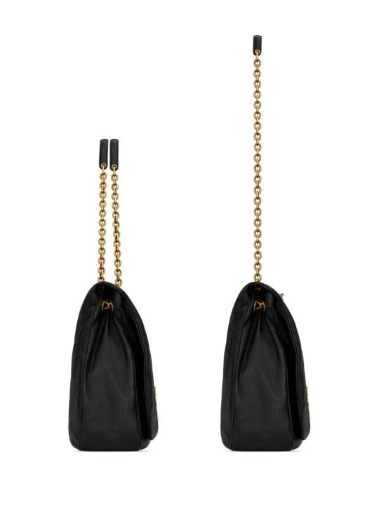 25SS 생로랑 제이미 4.3 램스킨백 742431AAB32 1000 BLACK - SAINT LAURENT