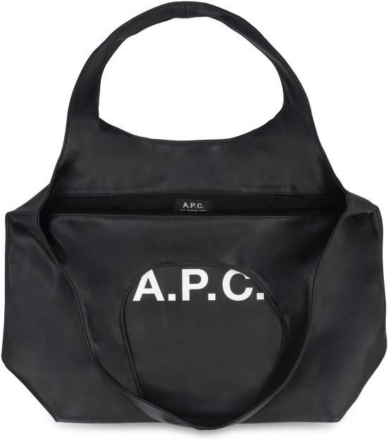 26FW 아페쎄 니논 토트백 PUAATM61565 LZZ BLACK - A.P.C.
