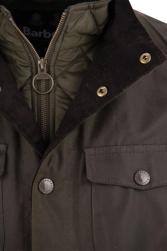  바버 오그스톤 왁스 자켓 MWX0700MWX OL51 OLIVE - BARBOUR