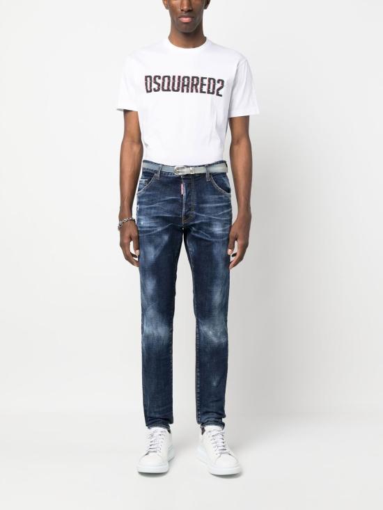  디스퀘어드2 반팔 티셔츠 S74GD1158S23009100 WHITE - DSQUARED2