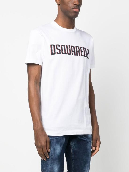  디스퀘어드2 반팔 티셔츠 S74GD1158S23009100 WHITE - DSQUARED2
