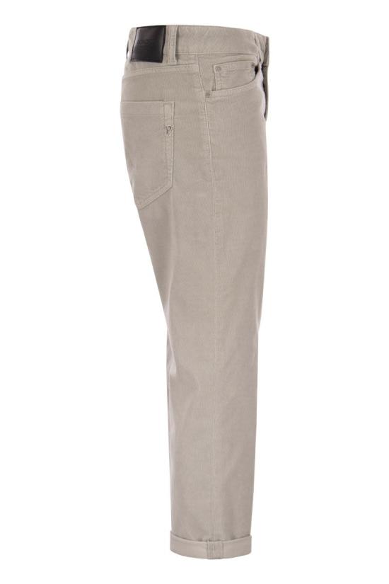  돈답 스트레이트 팬츠 DP268BVS0030YTRTDD 904 LIGHT GREY - DONDUP