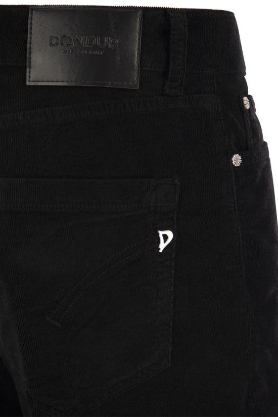  돈답 스트레이트 팬츠 DP268BVS0030YTRTDD 999 BLACK - DONDUP