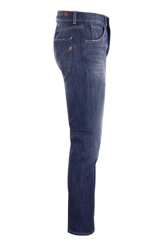  돈답 스트레이트 팬츠 UP576DS0107UGD4DU 800 MEDIUM DENIM - DONDUP