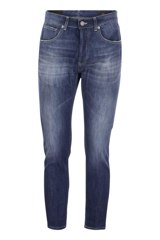  돈답 스트레이트 팬츠 UP576DS0107UGD4DU 800 MEDIUM DENIM