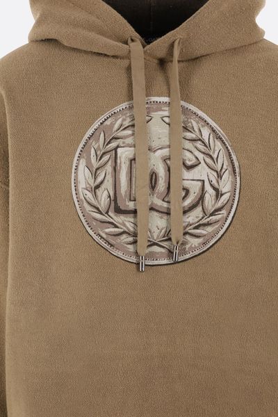  돌체앤가바나 후드 티셔츠 G9AKATG7JO7 M0464 Sand - DOLCE & GABBANA