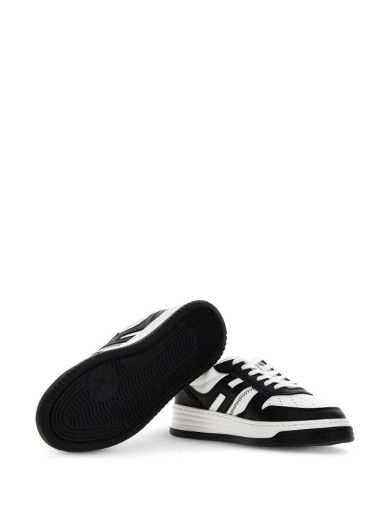  호간 스니커즈 HXM6300EU50R37 0001 WHITE BLACK - HOGAN