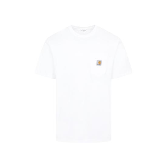 25SS 칼하트 WIP 숏슬리브 포켓 티셔츠 I03043402XX WHITE
