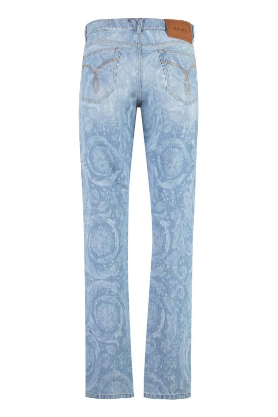  베르사체 스트레이트 팬츠 10078371A07661 1D380 Denim - VERSACE