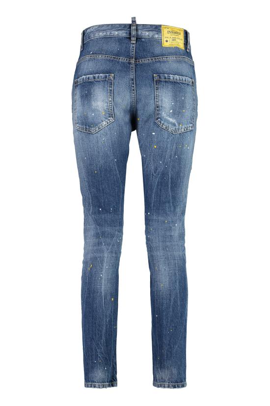  디스퀘어드2 스트레이트 팬츠 S75LB0805S30309 470 Denim - DSQUARED2