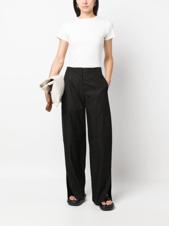  질샌더 스트레이트 팬츠 J03KA0119J46192 001 BLACK - JIL SANDER