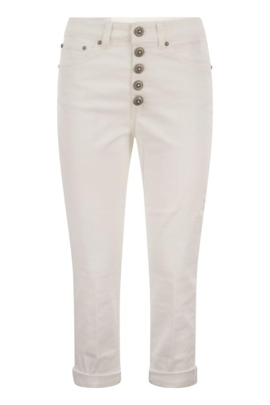  돈답 스트레이트 팬츠 DP268BBS0030DPTDDD 000 WHITE