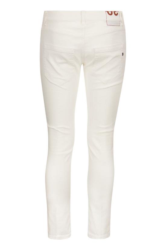  돈답 스트레이트 팬츠 UP168BS0030UPTDDU 000 WHITE - DONDUP