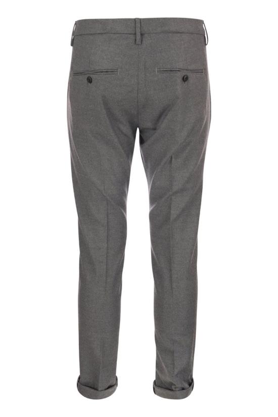  돈답 스트레이트 팬츠 UP235WS0105UXXXDU 979 GREY - DONDUP