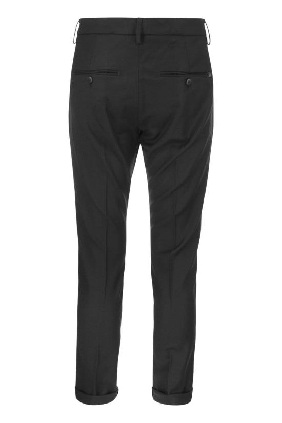  돈답 스트레이트 팬츠 UP235WS0105UXXXDU 999 GREY - DONDUP