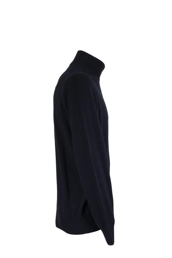  브루넬로 쿠치넬리 캐시미어 집업 니트 M2200124 CW425 NAVY - BRUNELLO CUCINELLI