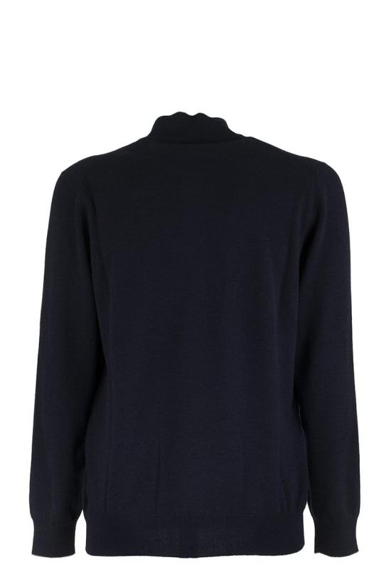  브루넬로 쿠치넬리 캐시미어 집업 니트 M2200124 CW425 NAVY - BRUNELLO CUCINELLI