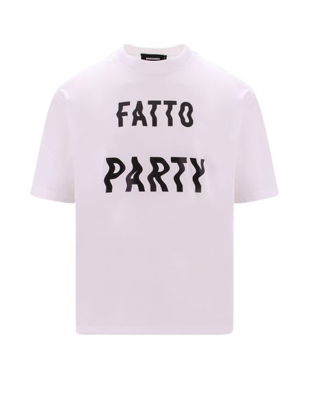  디스퀘어드2 반팔 티셔츠 S74GD1192S23009100 WHITE