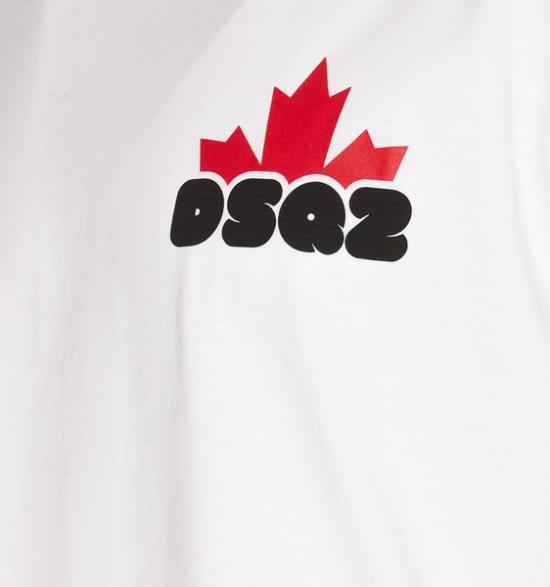  디스퀘어드2 반팔 티셔츠 S74GD1200S23009100 WHITE - DSQUARED2