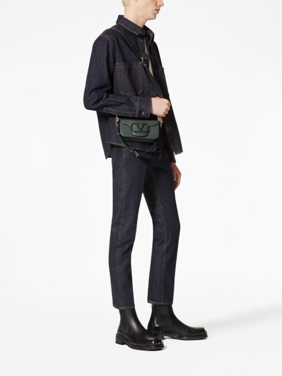  발렌티노 가라바니 스트레이트 팬츠 3V3DE03F9F1 DENIM - VALENTINO GARAVANI