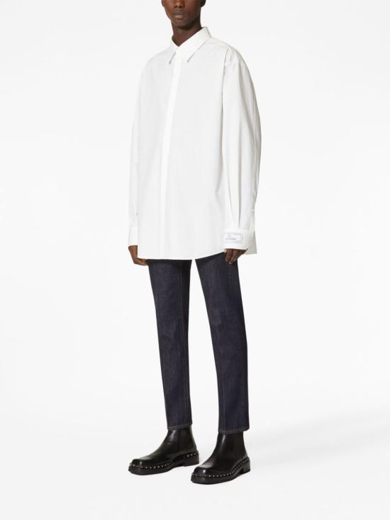  발렌티노 가라바니 긴팔 셔츠 3V3ABR954WW 0BO White - VALENTINO GARAVANI