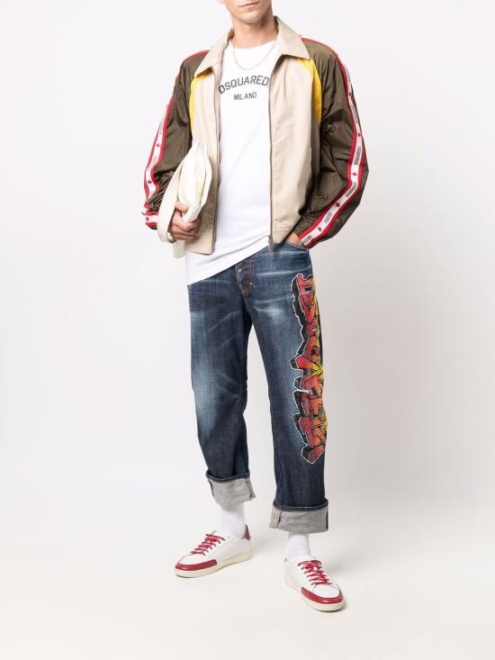  디스퀘어드2 반팔 티셔츠 S74GD0969S22507100 WHITE - DSQUARED2