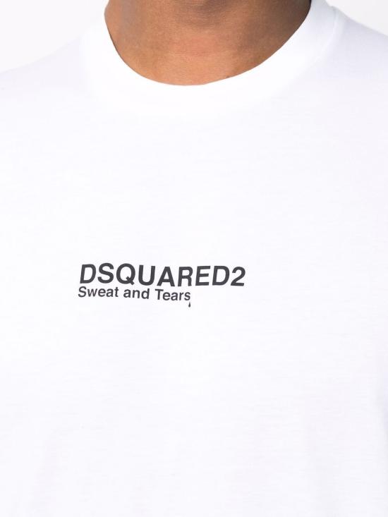 디스퀘어드2 반팔 티셔츠 S74GD0946S23009100 WHITE - DSQUARED2