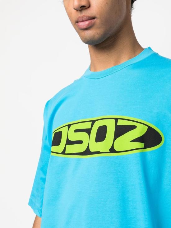  디스퀘어드2 반팔 티셔츠 S71GD1269S22427516 HAWAIIAN OCEAN - DSQUARED2