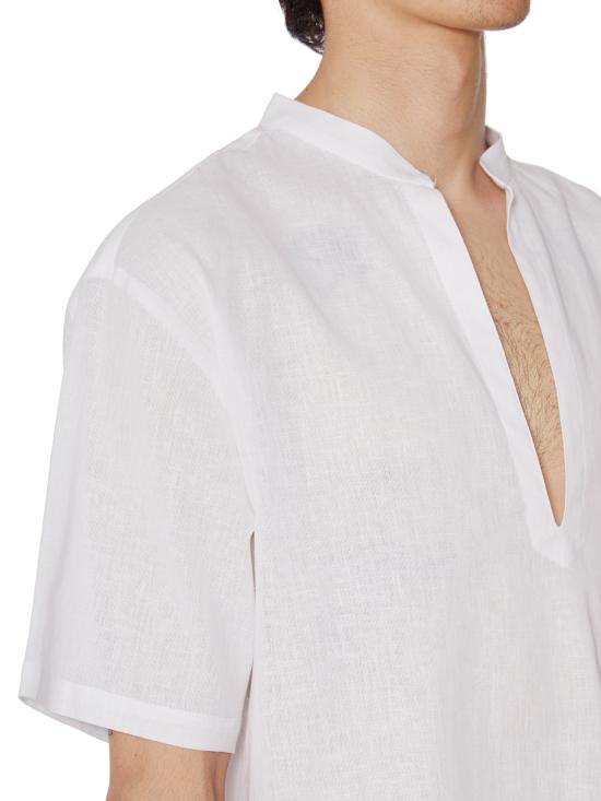  다니엘알렉산드리니 반팔 셔츠 FC6890S243443012 WHITE - DANIELE ALESSANDRINI