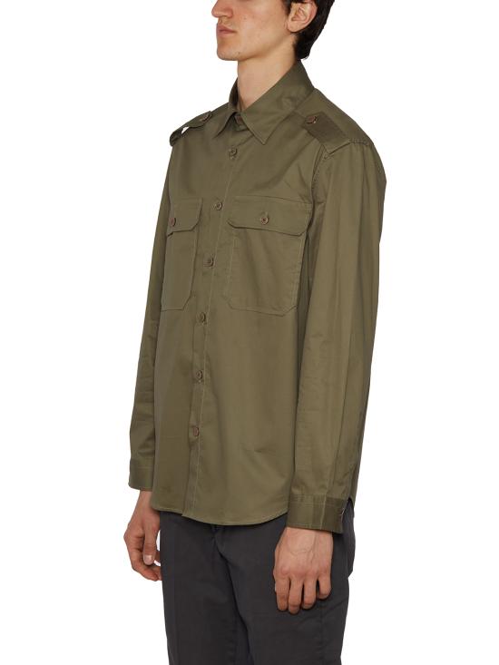  다니엘알렉산드리니 긴팔 셔츠 FC6879S2383NO4301 GREEN - DANIELE ALESSANDRINI