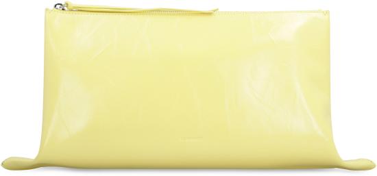  질샌더 클러치/파우치 J08WF0003P5635 744 Yellow - JIL SANDER