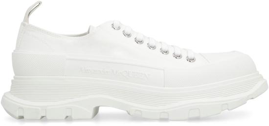  알렉산더 맥퀸 트레드 슬릭 레이스 업 705660W4MV2 9000 White - ALEXANDER MCQUEEN